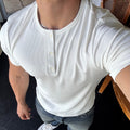 Short sleeves Henley shirt